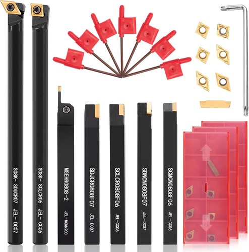 8x8mm drehmeißel set mit - set,