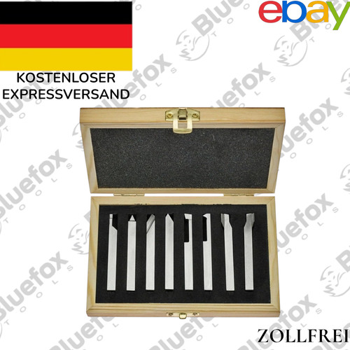Hss drehmeißel set tlg 6x6 - set, 8-tlg.